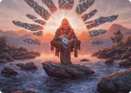 Jadzi, Oracle of Arcavios Art Card [Strixhaven: School of Mages Art Series] | Exor Games Truro