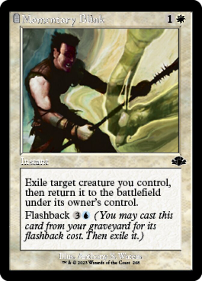 Momentary Blink (Retro) [Dominaria Remastered] | Exor Games Truro