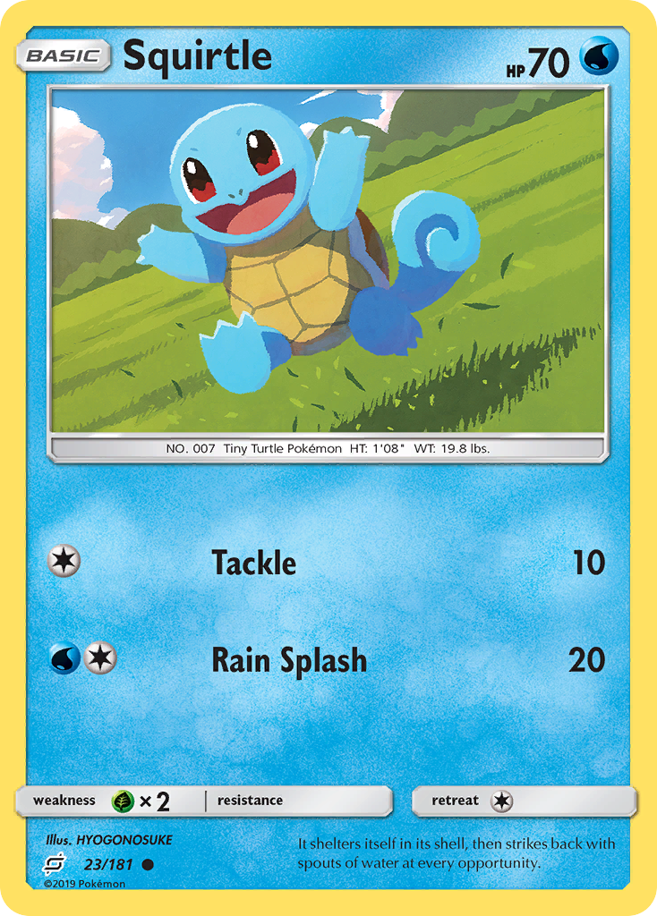 Squirtle (23/181) [Sun & Moon: Team Up] | Exor Games Truro