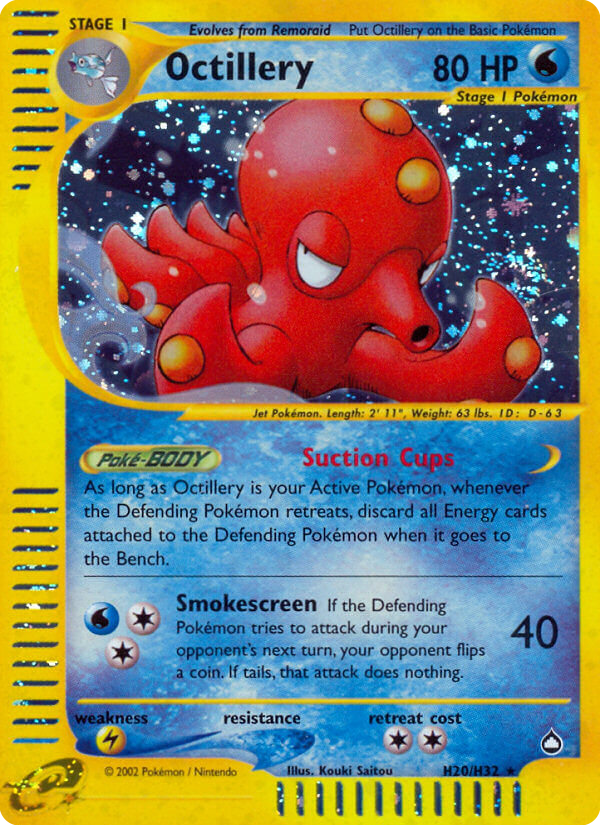 Octillery (H20/H32) [Aquapolis] | Exor Games Truro