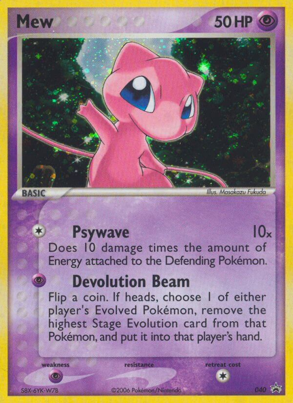 Mew (040) [Nintendo: Black Star Promos] | Exor Games Truro