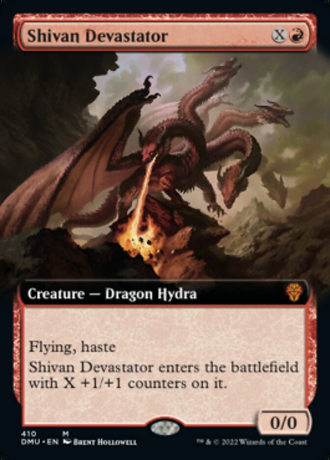 Shivan Devastator (Extended Art) [Dominaria United] | Exor Games Truro