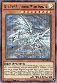 Blue-Eyes Alternative White Dragon (Green) [LDS2-EN008] Ultra Rare | Exor Games Truro