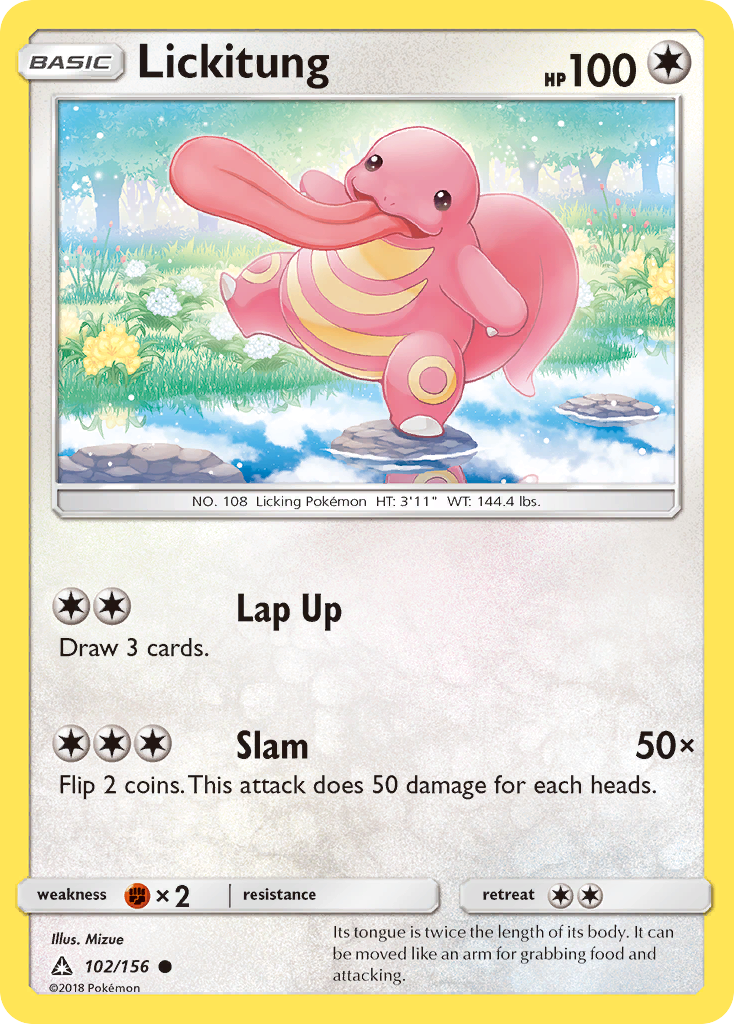 Lickitung (102/156) [Sun & Moon: Ultra Prism] | Exor Games Truro