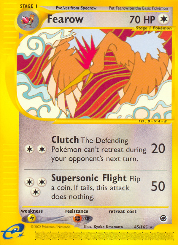 Fearow (45/165) [Expedition: Base Set] | Exor Games Truro