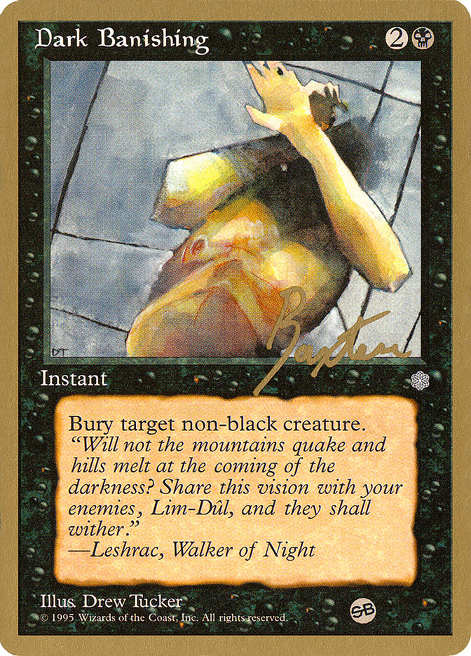 Dark Banishing (George Baxter) (SB) [Pro Tour Collector Set] | Exor Games Truro