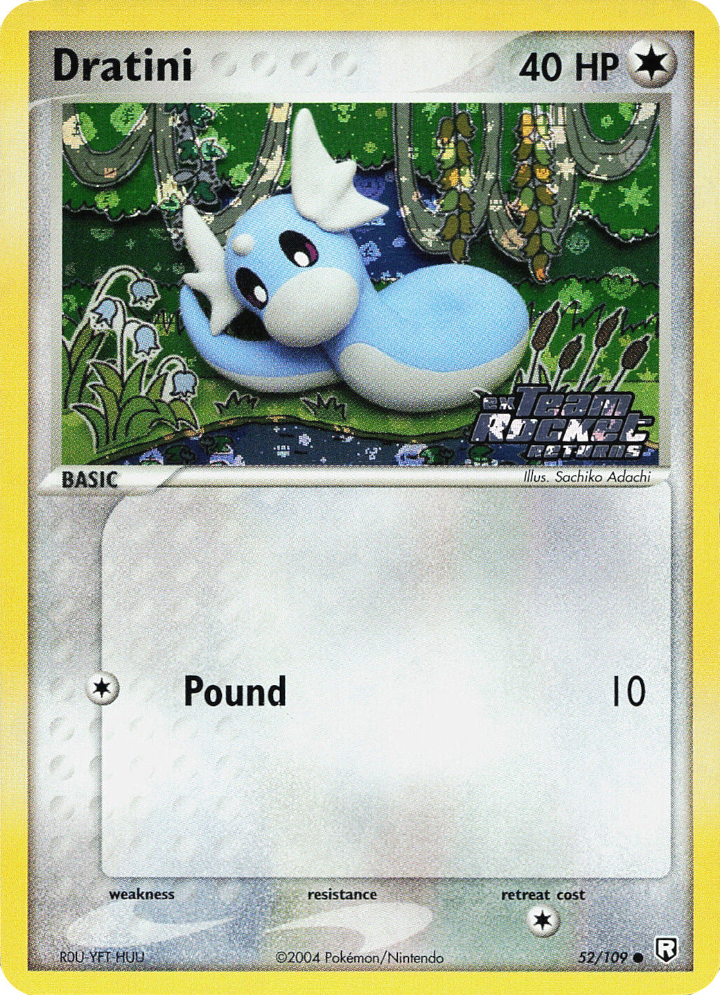 Dratini (52/109) (Stamped) [EX: Team Rocket Returns] | Exor Games Truro