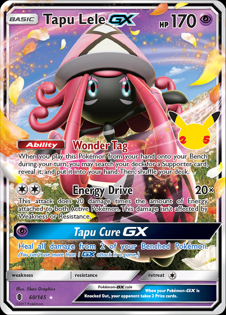 Tapu Lele GX (60/145) [Celebrations: 25th Anniversary - Classic Collection] | Exor Games Truro