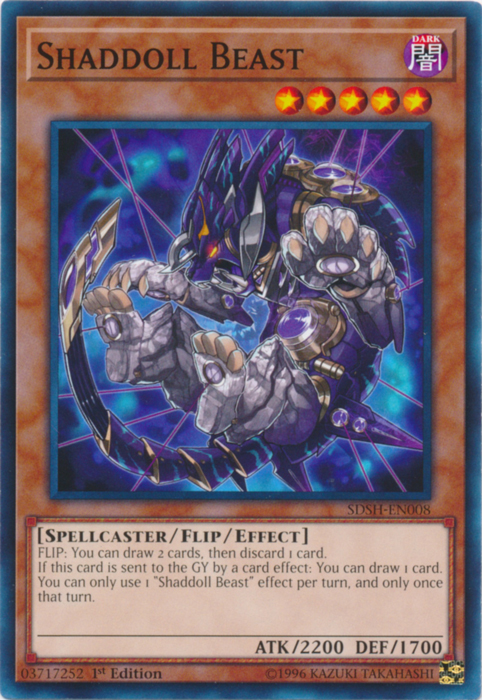 Shaddoll Beast [SDSH-EN008] Common | Exor Games Truro
