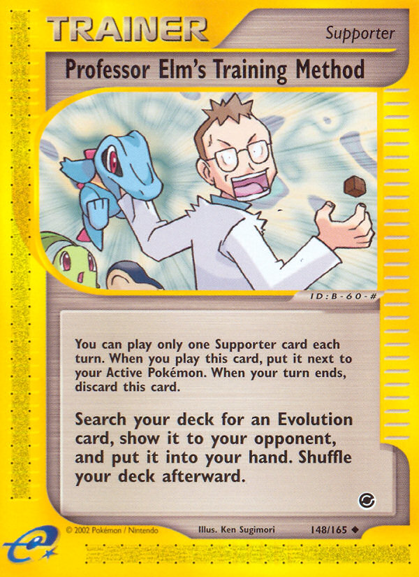 Professor Elm's Training Method (148/165) [Expedition: Base Set] | Exor Games Truro