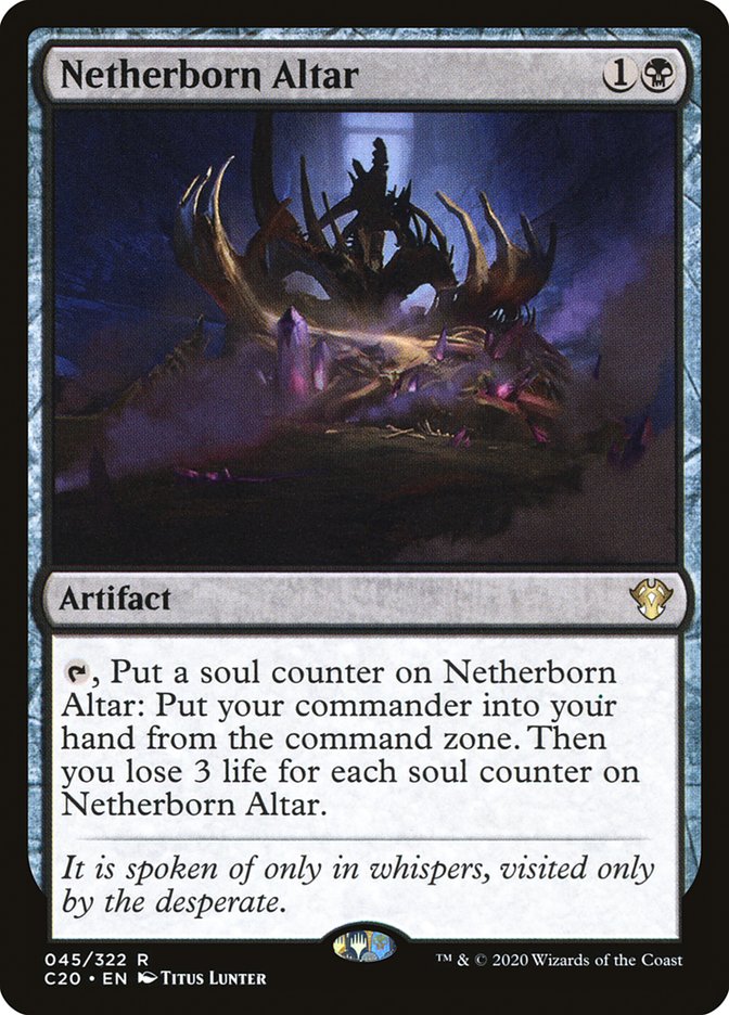 Netherborn Altar [Commander 2020] | Exor Games Truro