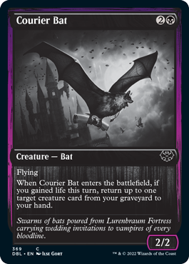 Courier Bat [Innistrad: Double Feature] | Exor Games Truro