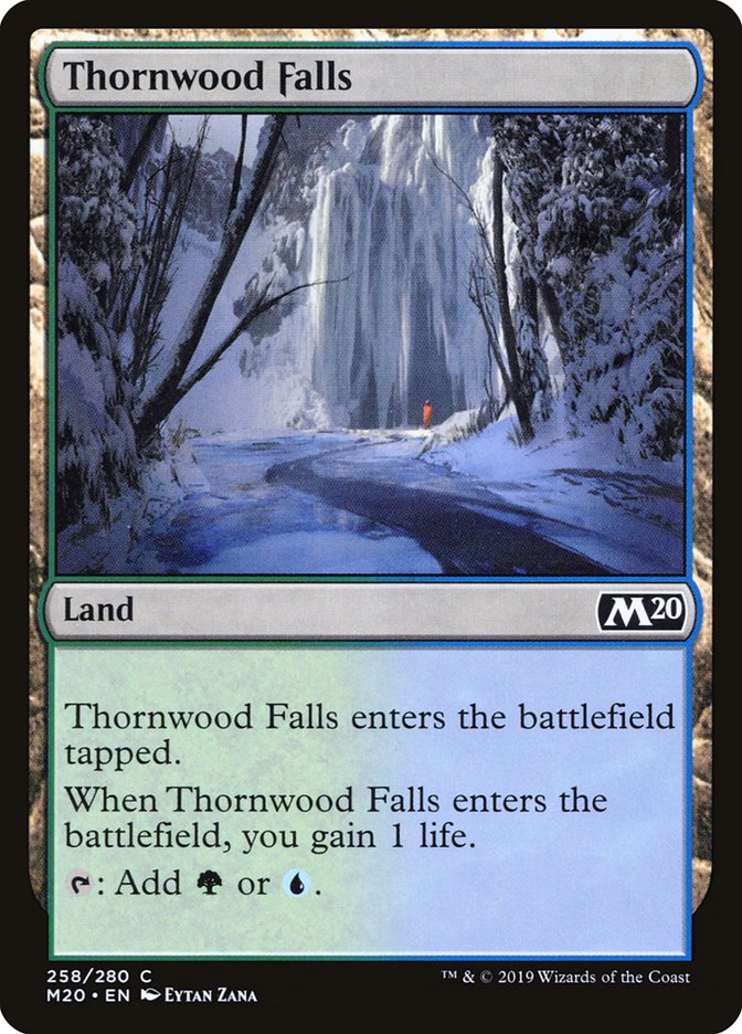 Thornwood Falls [Core Set 2020] | Exor Games Truro