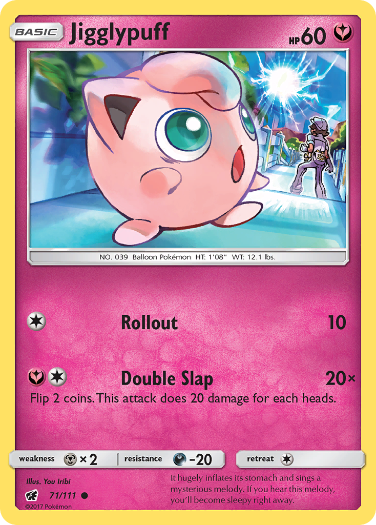 Jigglypuff (71/111) [Sun & Moon: Crimson Invasion] | Exor Games Truro