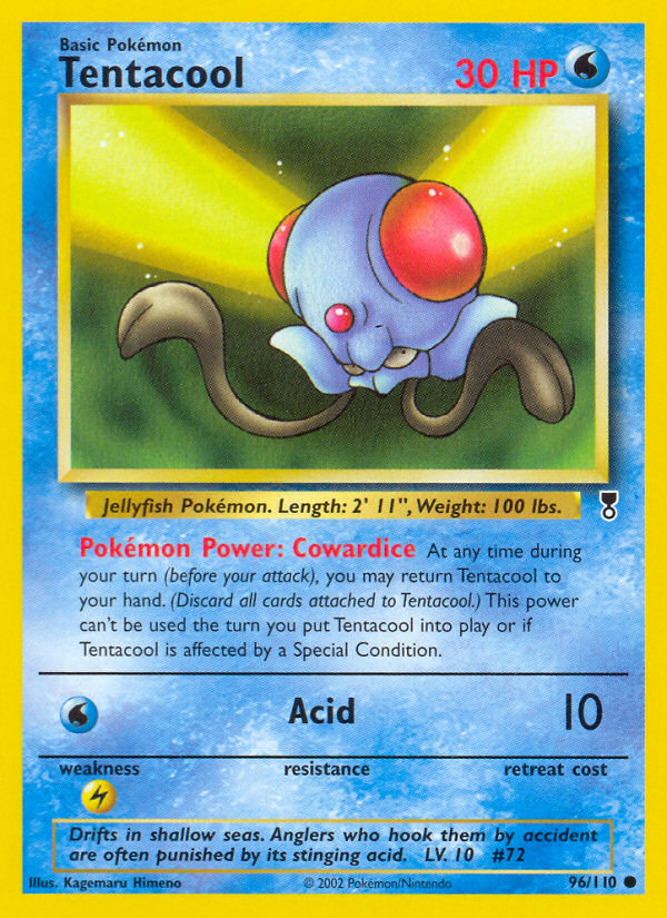 Tentacool (96/110) [Legendary Collection] | Exor Games Truro