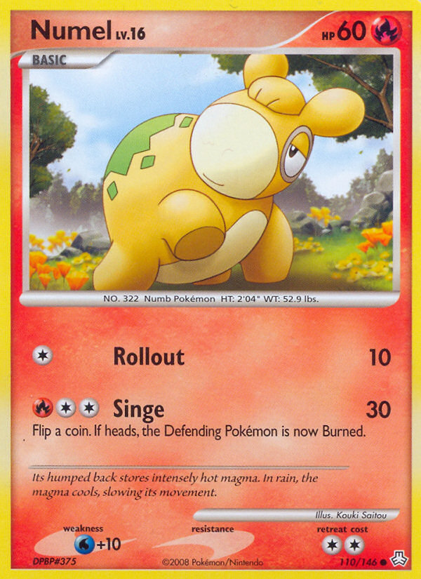 Numel (110/146) [Diamond & Pearl: Legends Awakened] | Exor Games Truro