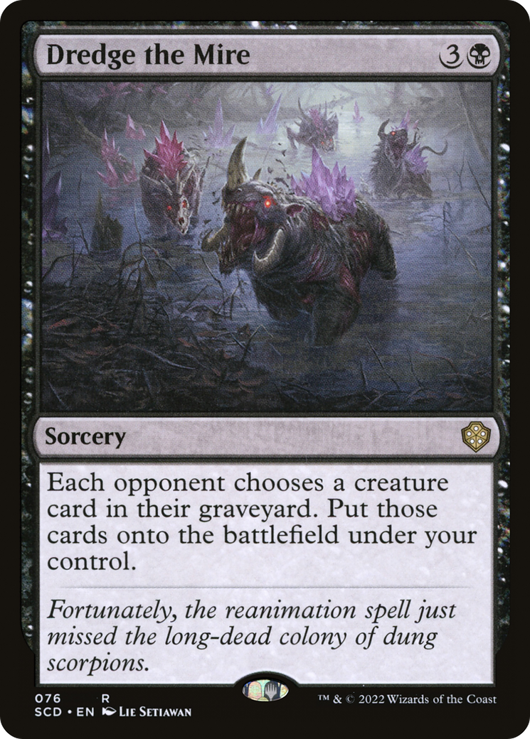 Dredge the Mire [Starter Commander Decks] | Exor Games Truro