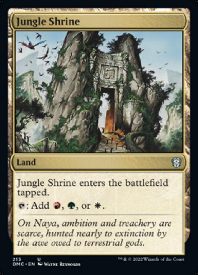 Jungle Shrine [Dominaria United Commander] | Exor Games Truro