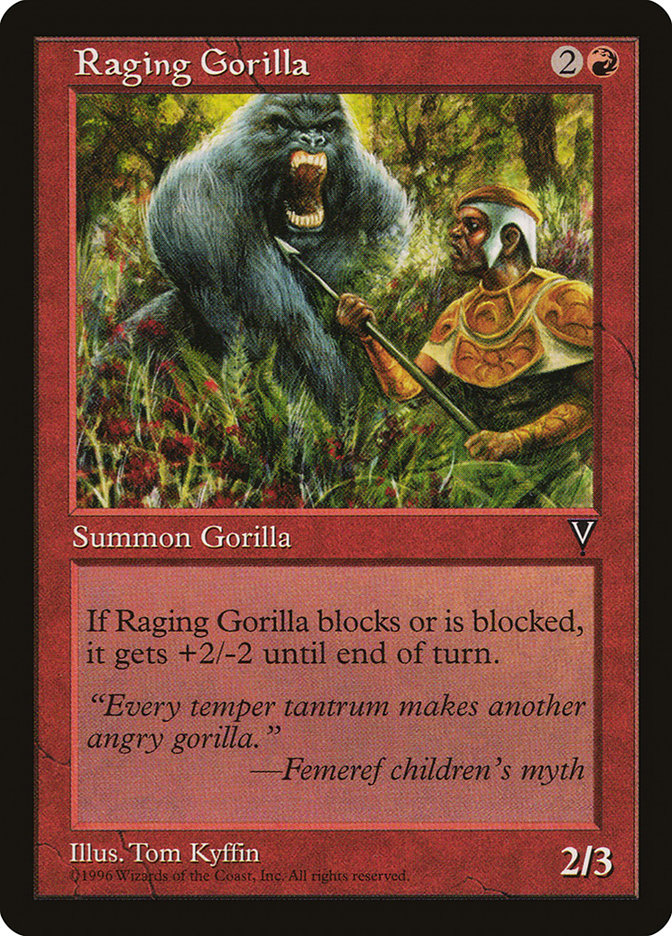 Raging Gorilla [Visions] | Exor Games Truro