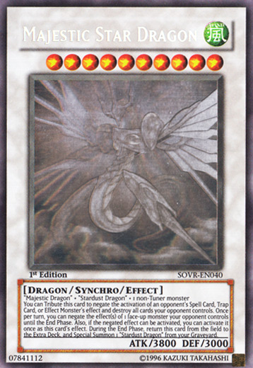 Majestic Star Dragon [SOVR-EN040] Ghost Rare | Exor Games Truro