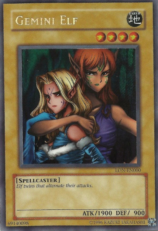 Gemini Elf [LON-EN000] Secret Rare | Exor Games Truro