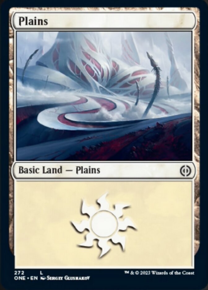 Plains (272) [Phyrexia: All Will Be One] | Exor Games Truro