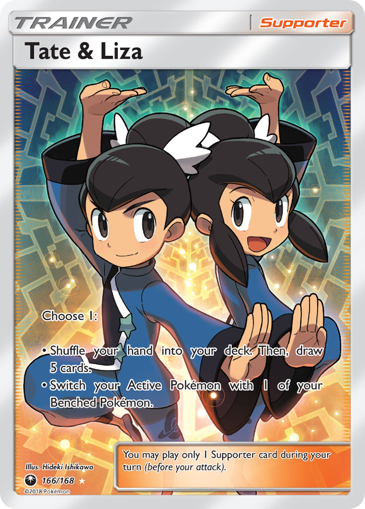 Tate & Liza (166/168) [Sun & Moon: Celestial Storm] | Exor Games Truro