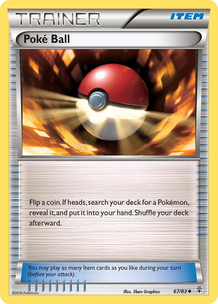 Poke Ball (67/83) [XY: Generations] | Exor Games Truro