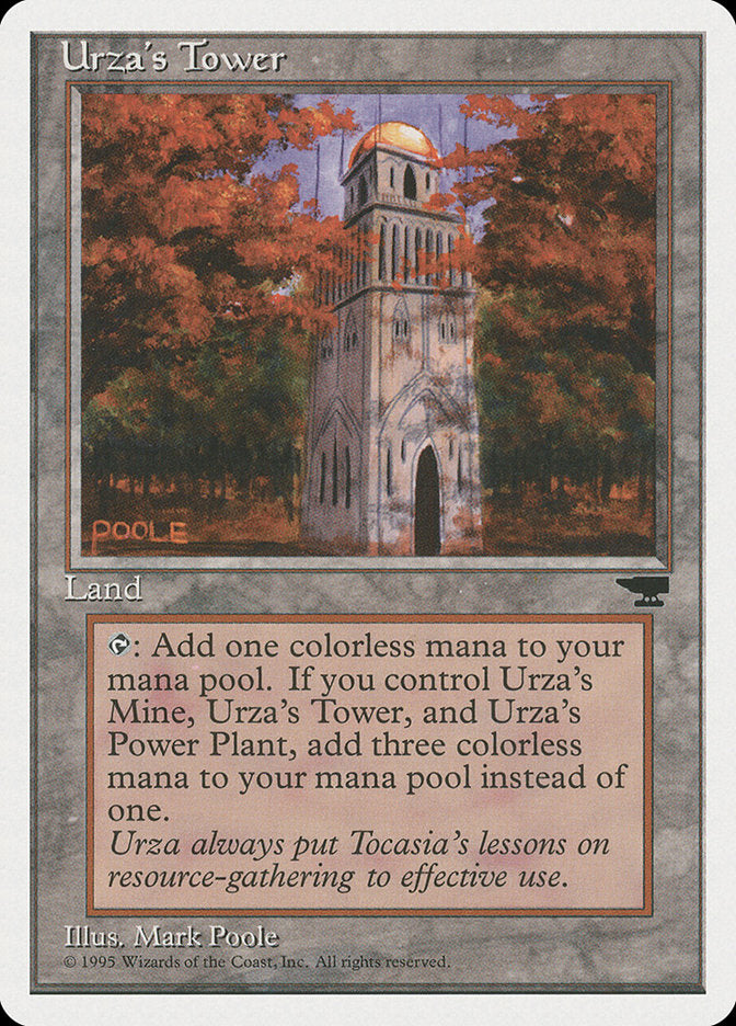 Urza's Tower (Autumn Leaves) [Chronicles] | Exor Games Truro