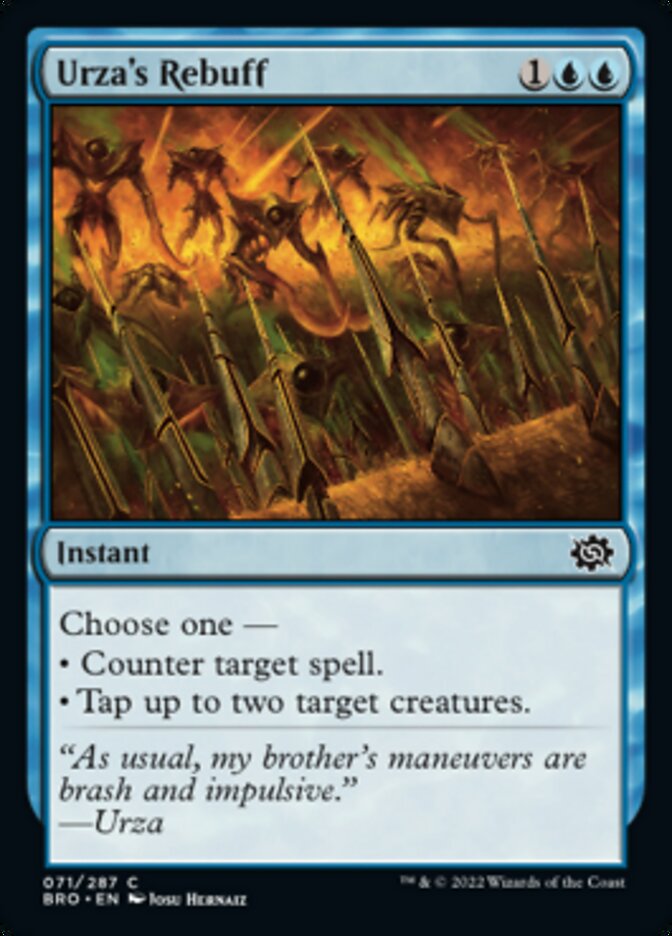 Urza's Rebuff [The Brothers' War] | Exor Games Truro