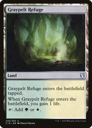 Graypelt Refuge [Commander 2019] | Exor Games Truro