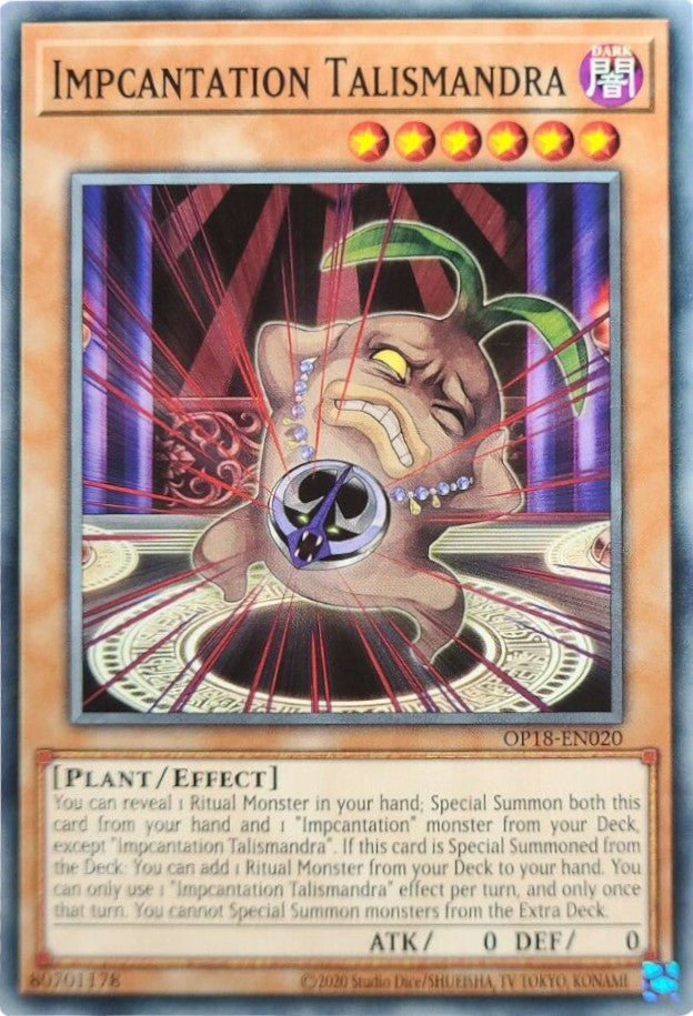 Impcantation Talismandra [OP18-EN020] Common | Exor Games Truro