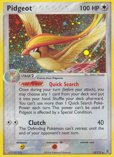 Pidgeot (10/112) [EX: FireRed & LeafGreen] | Exor Games Truro