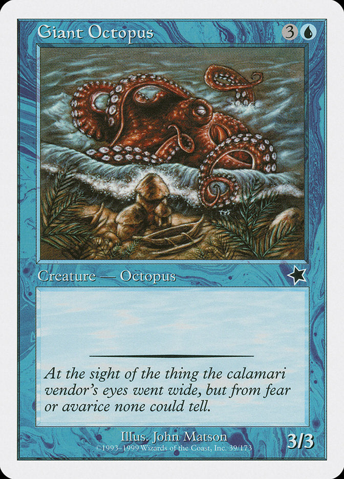 Giant Octopus [Starter 1999] | Exor Games Truro