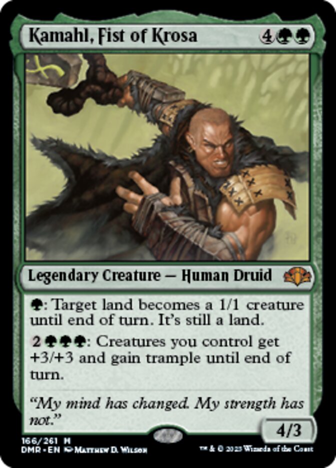 Kamahl, Fist of Krosa [Dominaria Remastered] | Exor Games Truro
