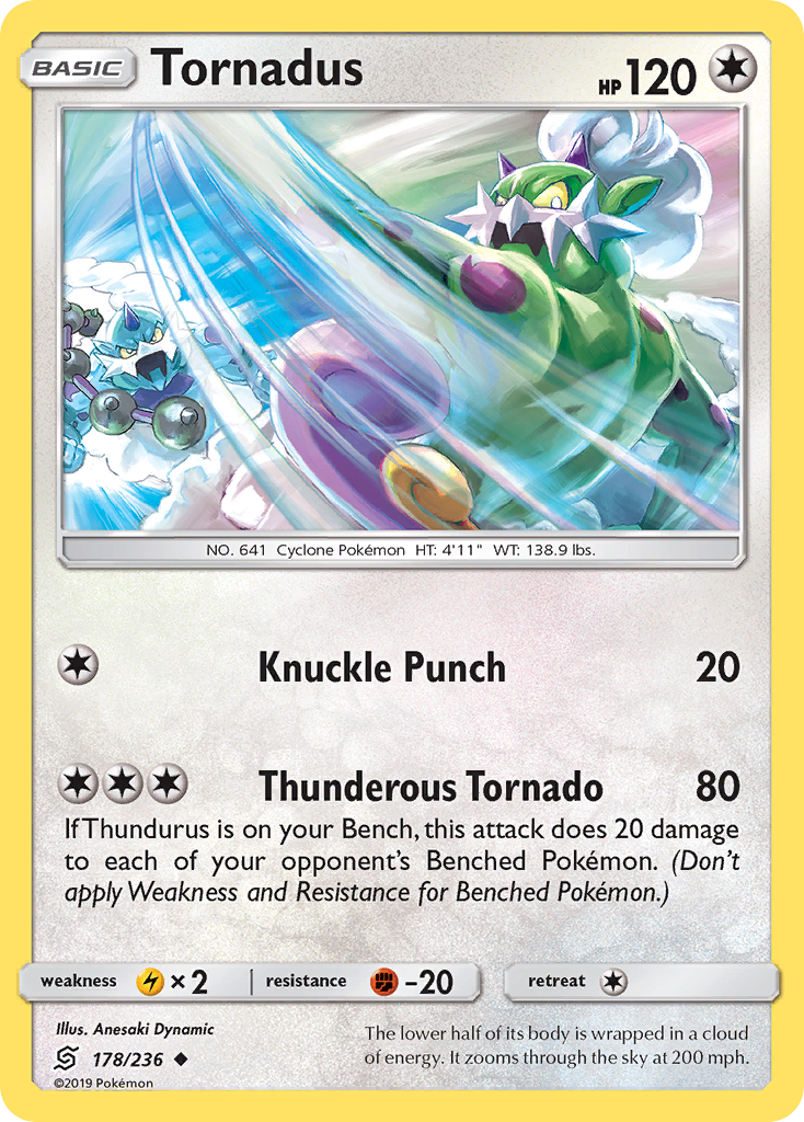 Tornadus (178/236) [Sun & Moon: Unified Minds] | Exor Games Truro