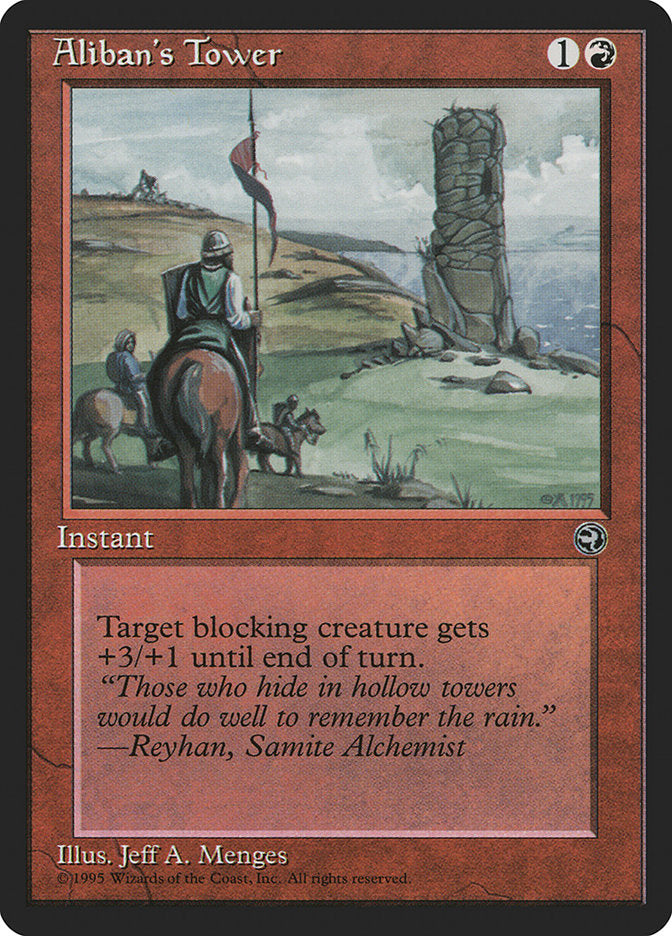 Aliban's Tower (Reyhan Flavor Text) [Homelands] | Exor Games Truro