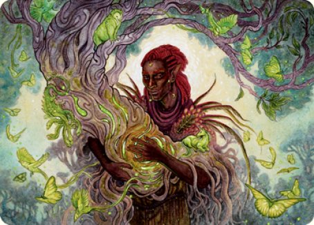 Circle of Dreams Druid Art Card [Dungeons & Dragons: Adventures in the Forgotten Realms Art Series] | Exor Games Truro