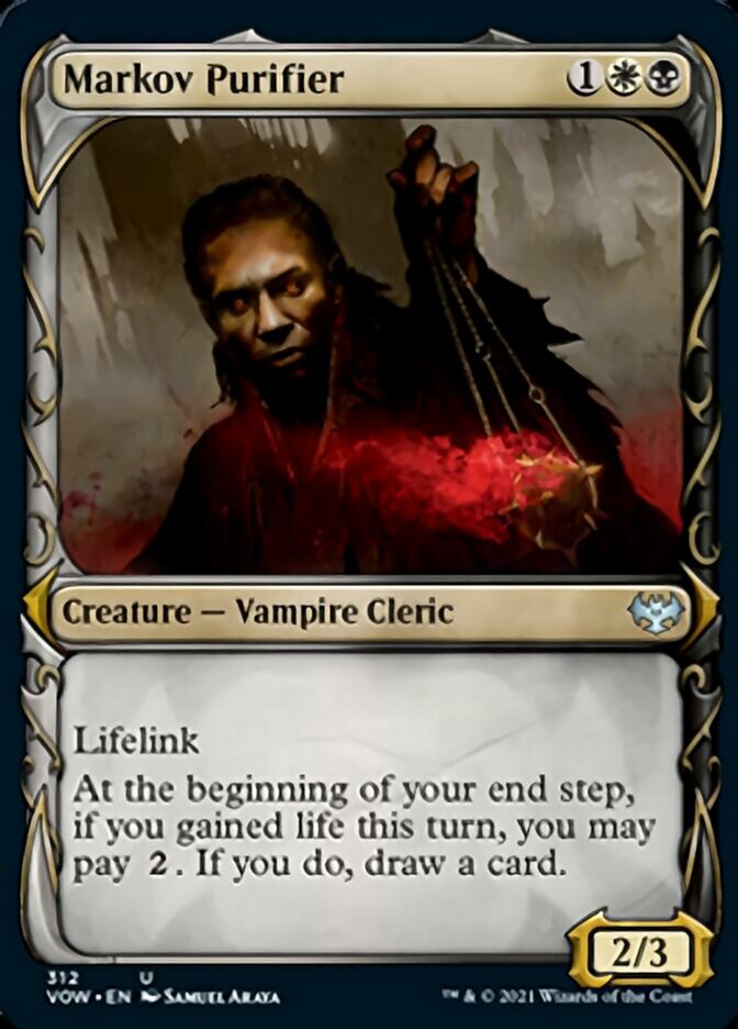 Markov Purifier (Showcase Fang Frame) [Innistrad: Crimson Vow] | Exor Games Truro