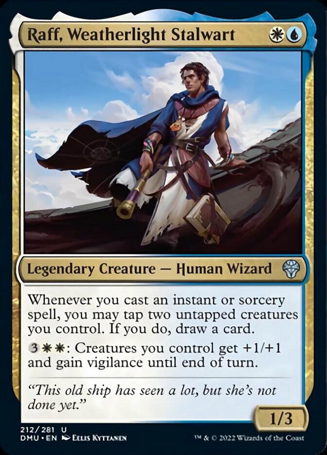 Raff, Weatherlight Stalwart [Dominaria United] | Exor Games Truro