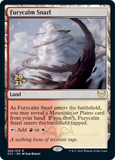 Furycalm Snarl [Strixhaven: School of Mages Prerelease Promos] | Exor Games Truro