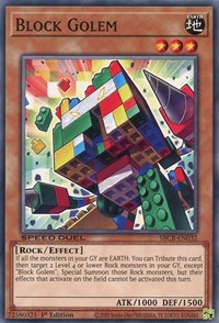 Block Golem [SBCB-EN032] Common | Exor Games Truro