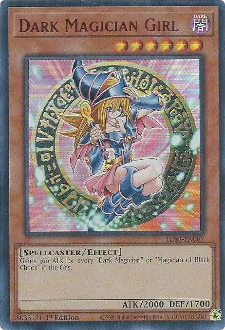 Dark Magician Girl (Red) [LDS3-EN082] Ultra Rare | Exor Games Truro