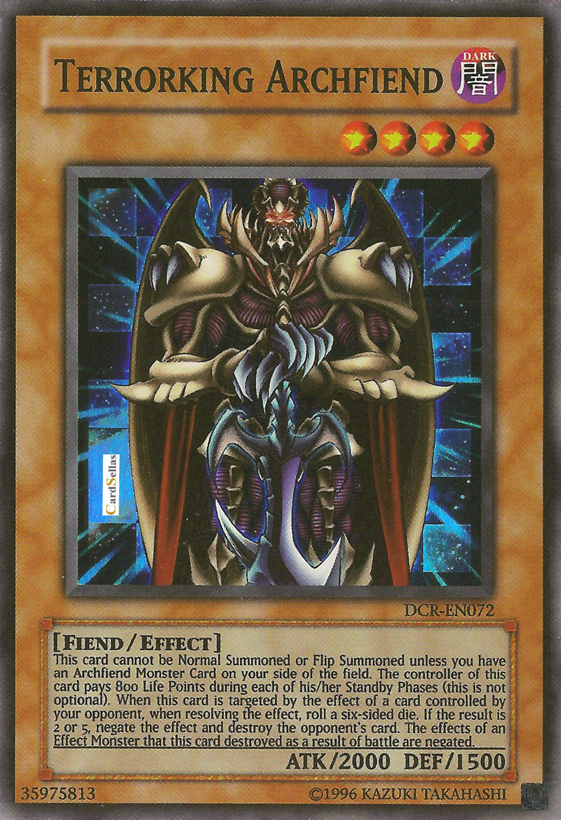 Terrorking Archfiend [DCR-EN072] Super Rare | Exor Games Truro