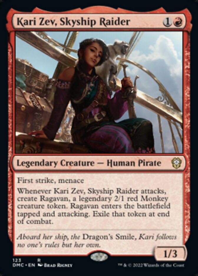 Kari Zev, Skyship Raider [Dominaria United Commander] | Exor Games Truro