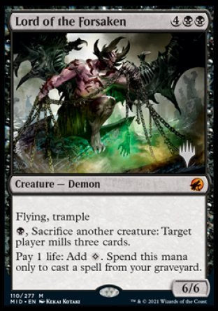 Lord of the Forsaken (Promo Pack) [Innistrad: Midnight Hunt Promos] | Exor Games Truro