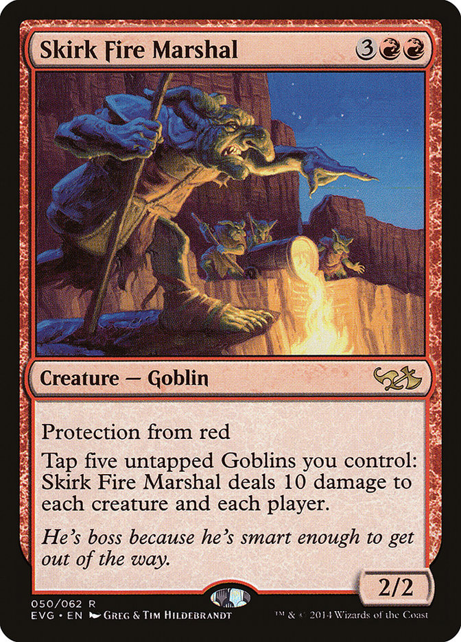 Skirk Fire Marshal (Elves vs. Goblins) [Duel Decks Anthology] | Exor Games Truro
