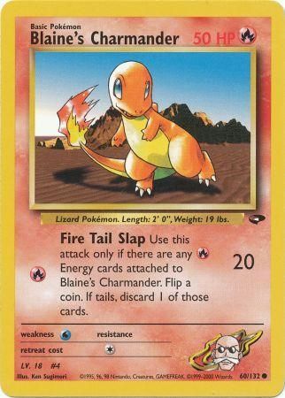 Blaine's Charmander (60/132) [Gym Challenge Unlimited] | Exor Games Truro