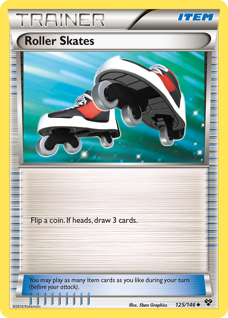 Roller Skates (125/146) [XY: Base Set] | Exor Games Truro