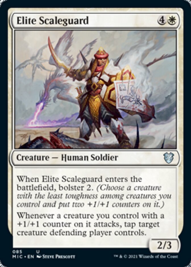 Elite Scaleguard [Innistrad: Midnight Hunt Commander] | Exor Games Truro